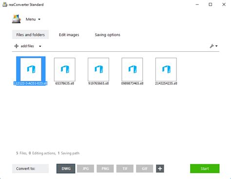 STL File Format Converter — reaConverter.